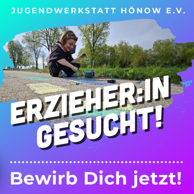 Stellenanzeige Erzieher*in gesucht! Bewirb dich jetzt! Stellenanzeige Erzieher*in gesucht! Bewirb dich jetzt!
